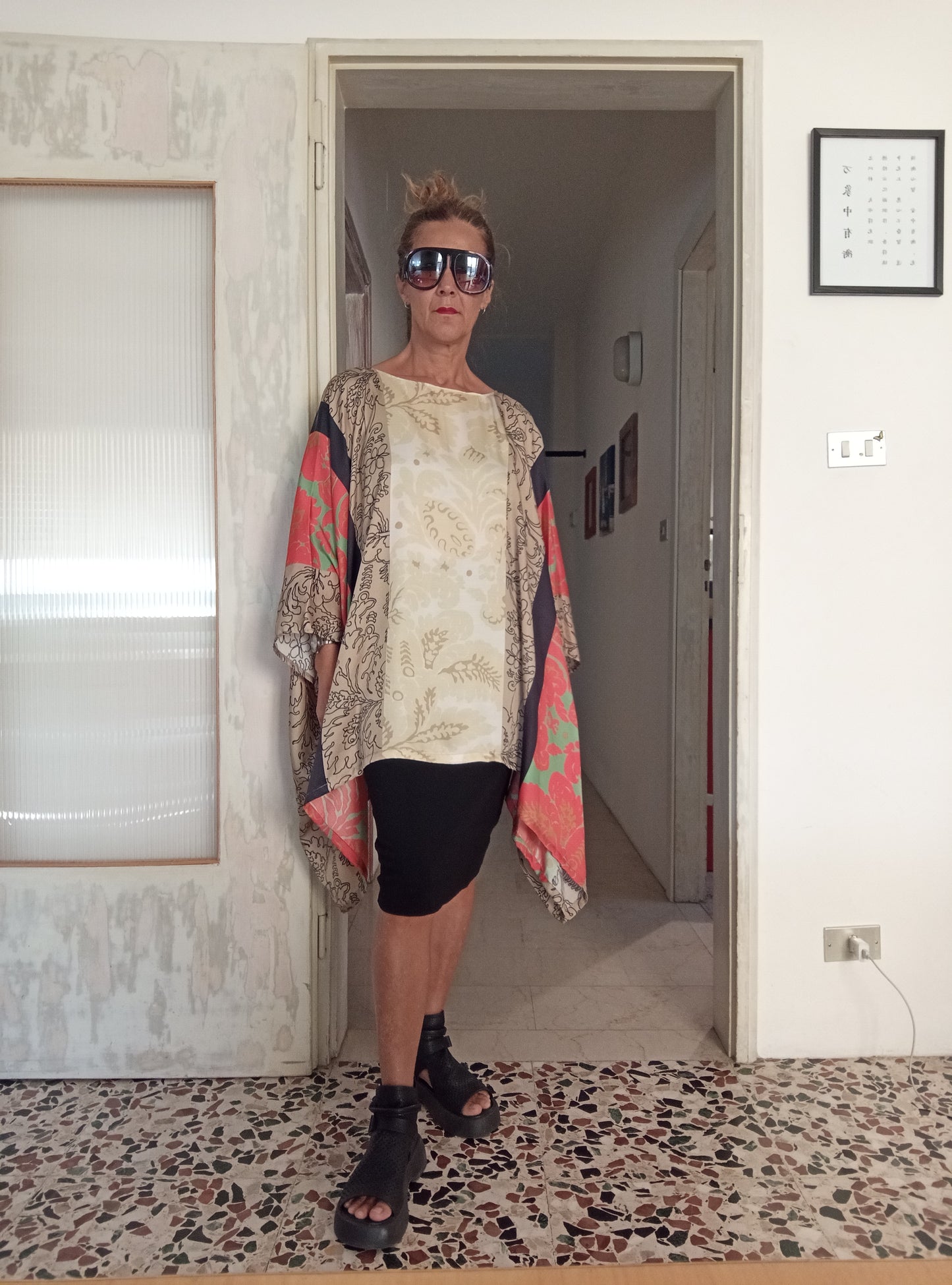 Blusa foulard