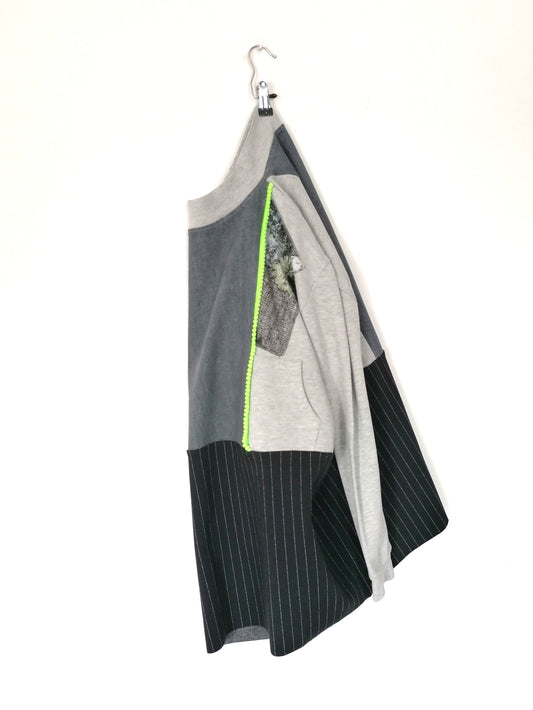 Felpa Upcycling Limeline