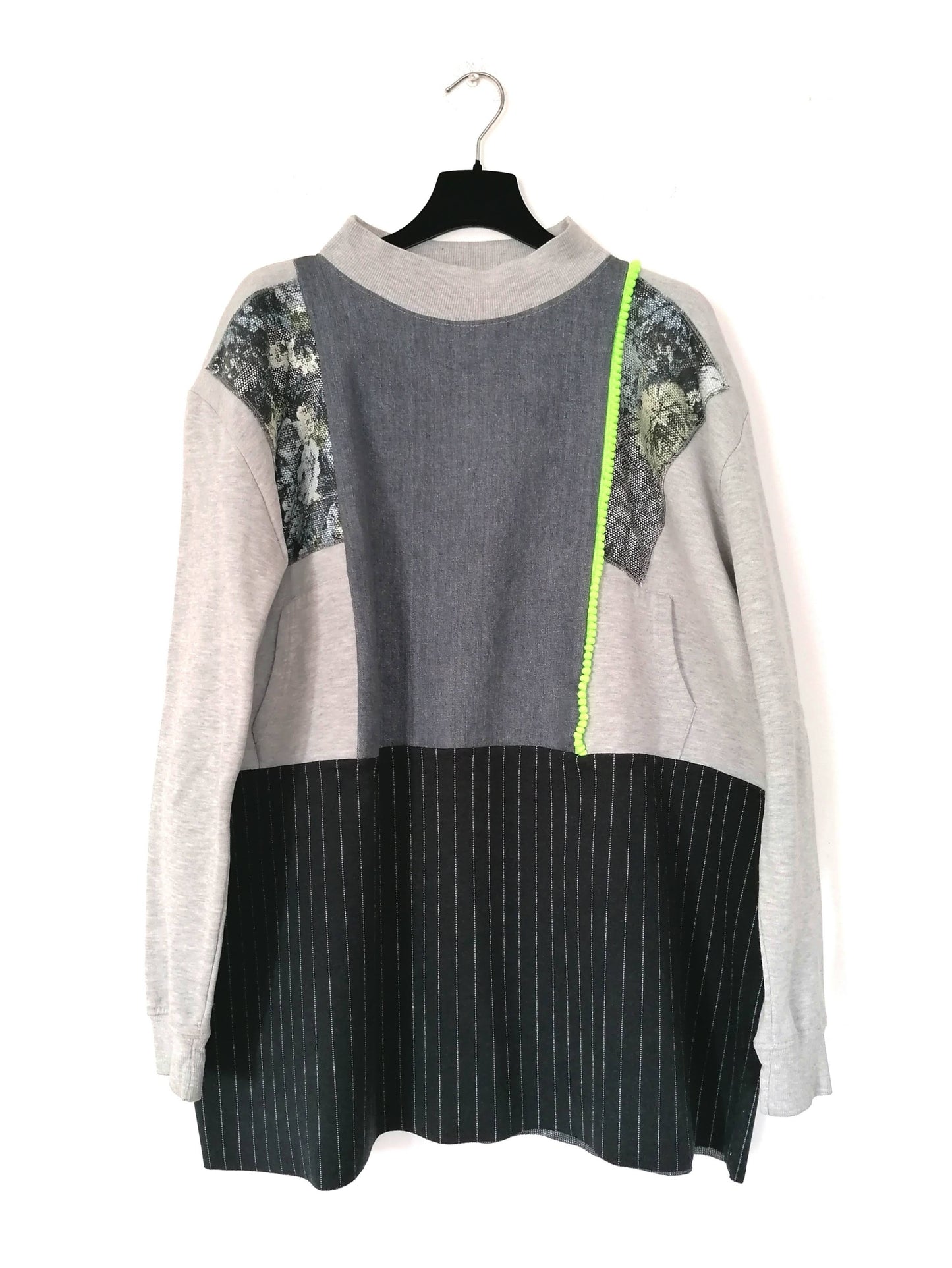 Felpa Upcycling Limeline