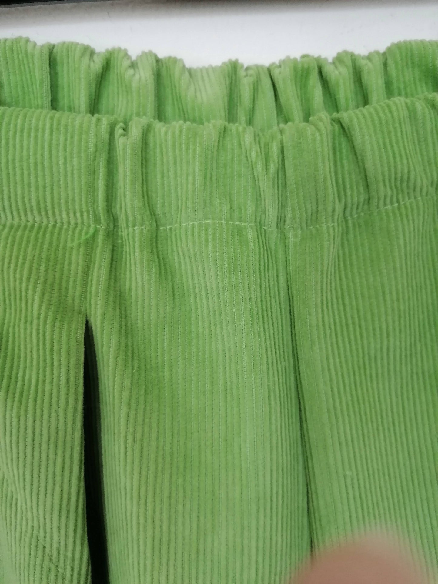 Pantaloni verdini velluto