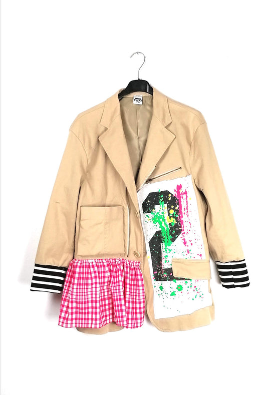 Giacca upcycling U053