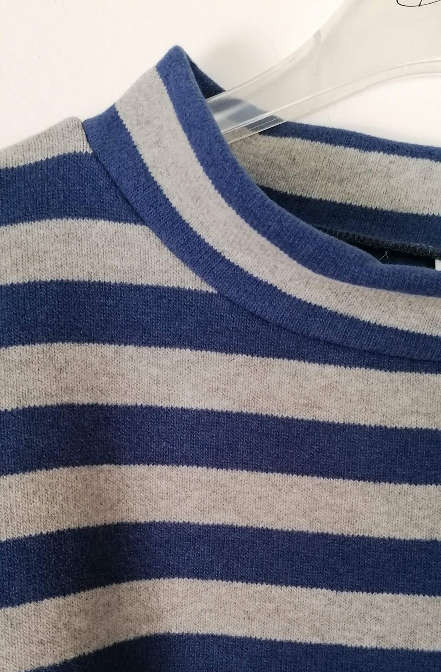 Maglia righe Blu/Grigio #125