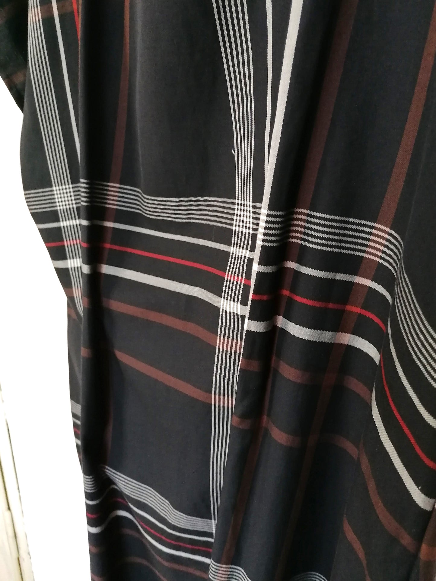 Abito nero scozzese marrone #114
